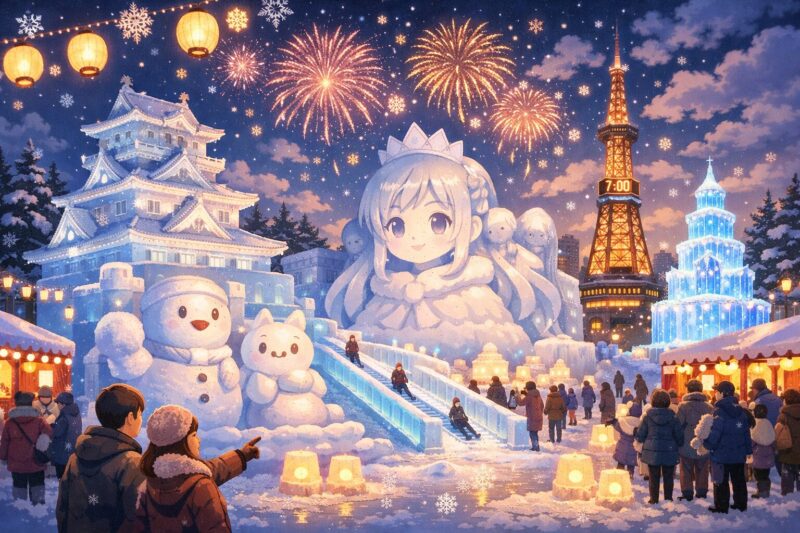 札幌雪まつり2026に登場するアイドルは？出演ゲストやイベント情報をまとめてチェック！