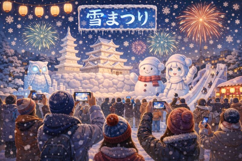 つなん雪まつり2026のゲストは誰？会場やチケット倍率がやばい！