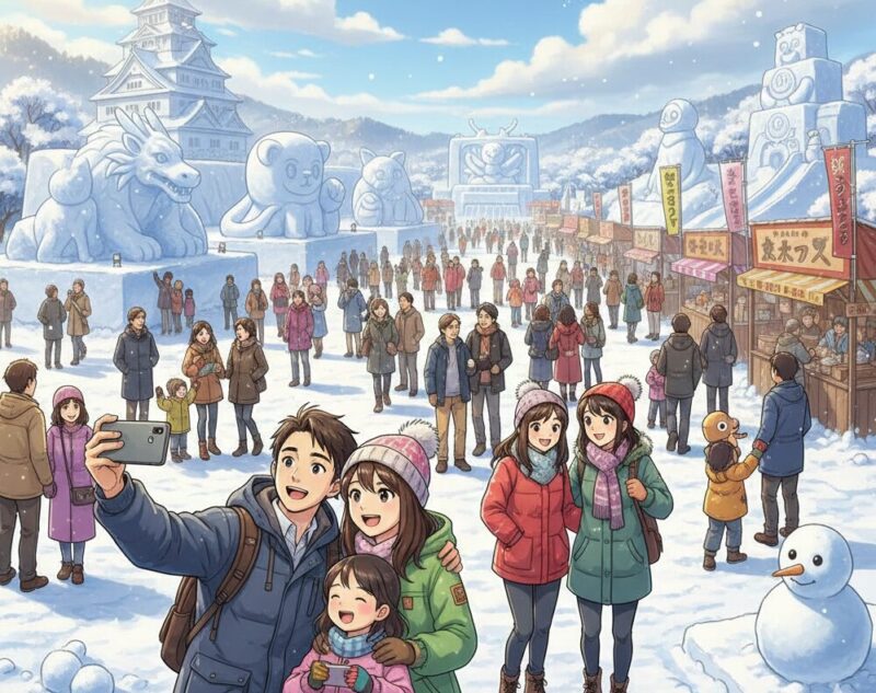 只見ふるさとの雪まつり2026のゲストは誰？駐車場や出店案内も確認！